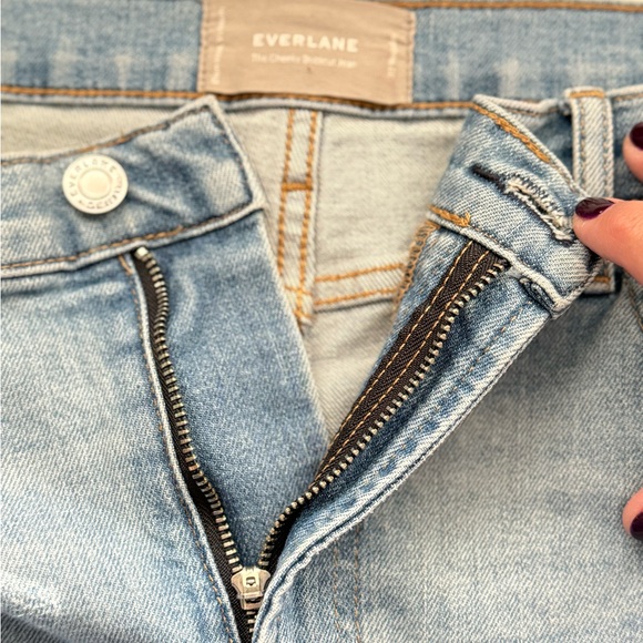 Everlane The Cheeky Boot Cut Jean Light Blue 32 Regular - Picture 9 of 12